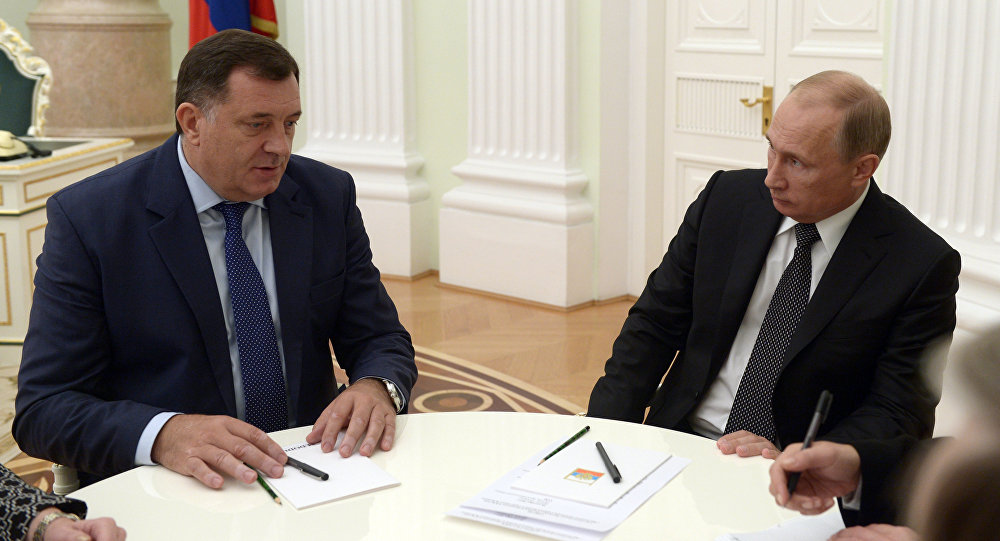 Састанак Путина и Додика 22. септембра, три дана пред референдум