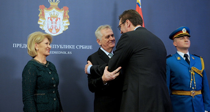 Пријем поводом Дана државности у Председништву Србије