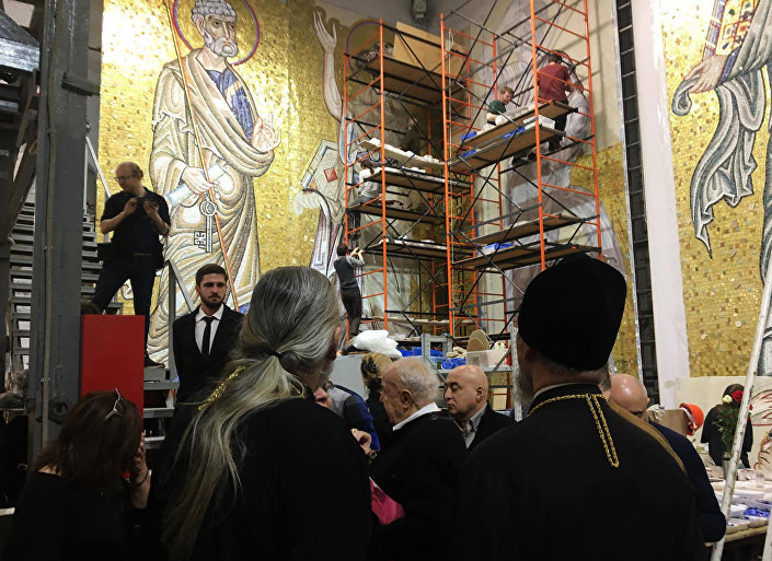 Постављање мозаика у куполу Храма почеће половином априла, а посао ће бити завршен до краја године.
