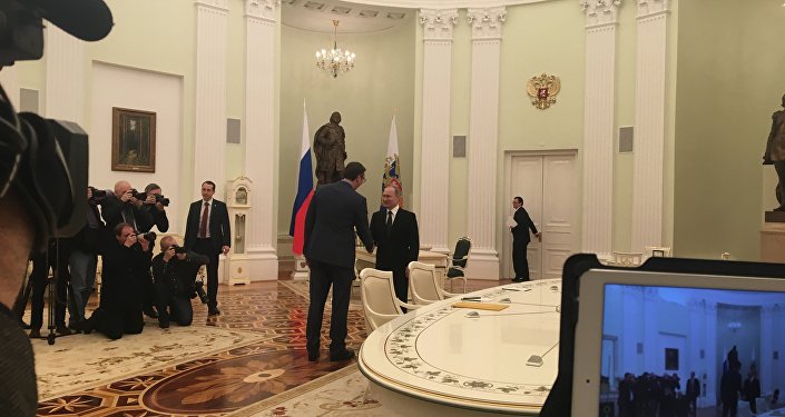 Састанак Александра Вучића и Владимира Путина
