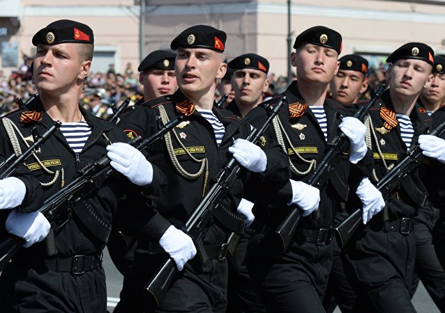 Војна парада у Москви поводом 72. годишњице победе у Великом отаџбинском рату, на Дан победе, 9. мај 2017.