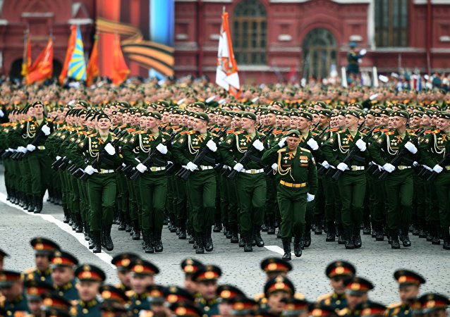 Војна парада у Москви поводом 72. годишњице победе у Великом отаџбинском рату, на Дан победе, 9. мај 2017.