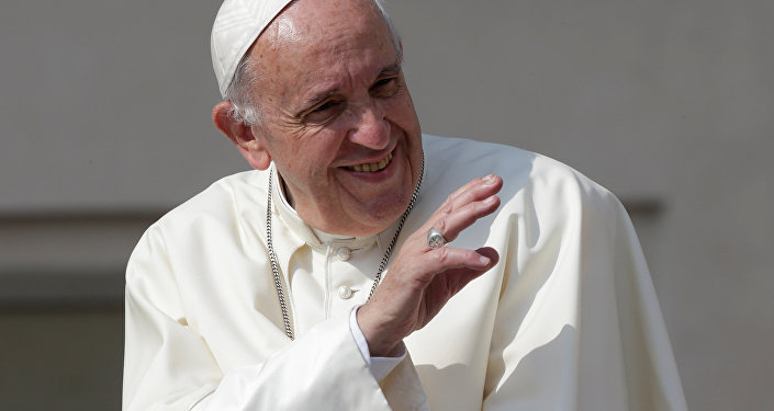 Папа Фрања у Ватикану.