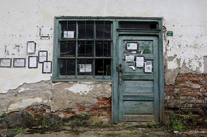Умрлице на згради у селу Прапатна код Књажевца.