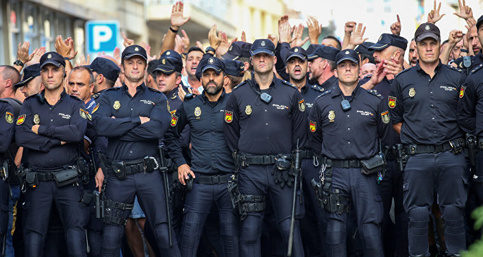 Полиција у Барселони