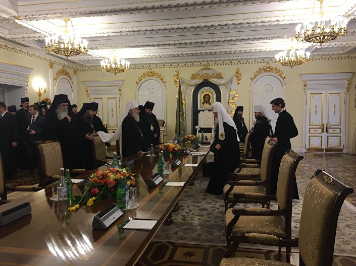Састанак двојице патријарха у Москви