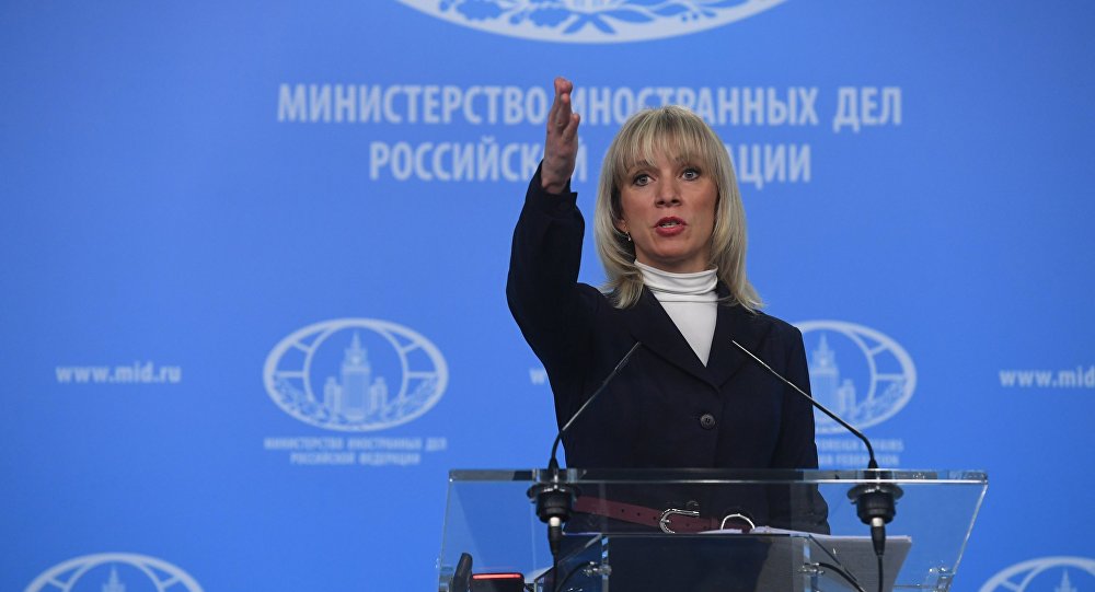 Портпаролка Министарства иностраних послова Русије Марија Захарова