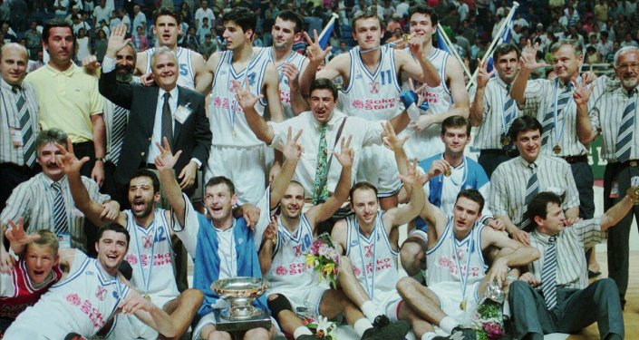 Европски прваци у Атини 1995 године, репрезентативци Југославије